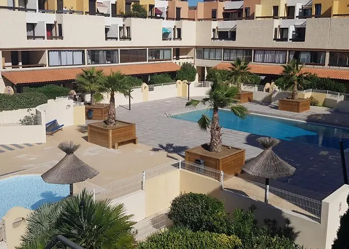 Gruissan-Port-T2-2Chambres-5Pers-43M2-Climatise-Parking-Valfred